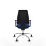 PIQUERAS Y CRESPO Silla de oficina Elche Azul con Brazos 1D