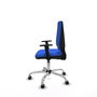 PIQUERAS Y CRESPO Silla de oficina Elche Azul con Brazos 1D