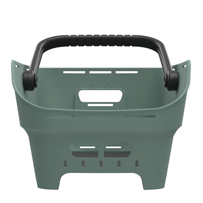 Basil Cesta Trasera Cento Neo 21L Sintético Reciclado para Bicicletas Urbanas y Eléctricas