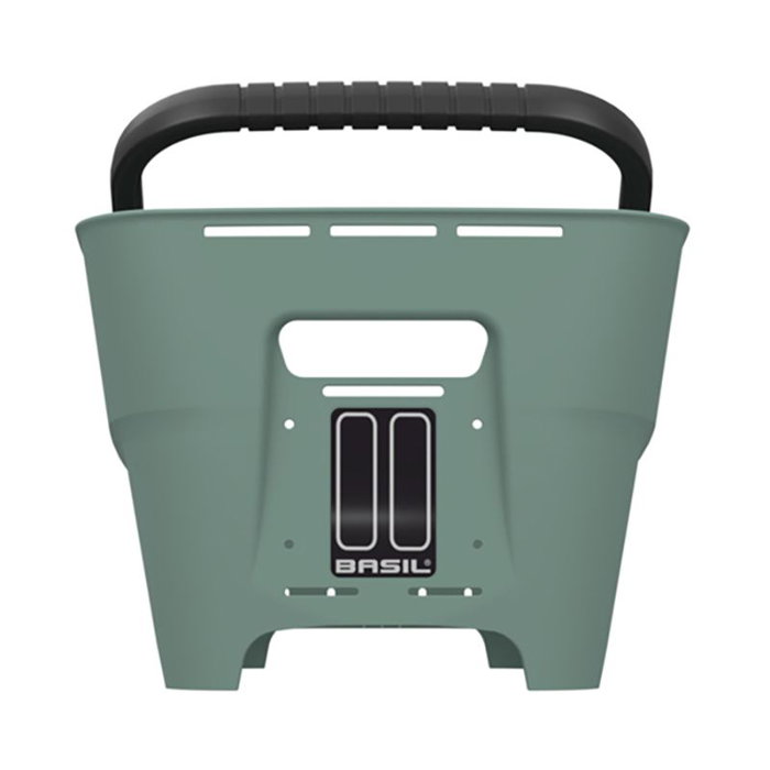 Basil Cesta Trasera Cento Neo 21L Sintético Reciclado para Bicicletas Urbanas y Eléctricas