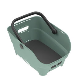 Basil Cesta Trasera Cento Neo 21L Sintético Reciclado para Bicicletas Urbanas y Eléctricas
