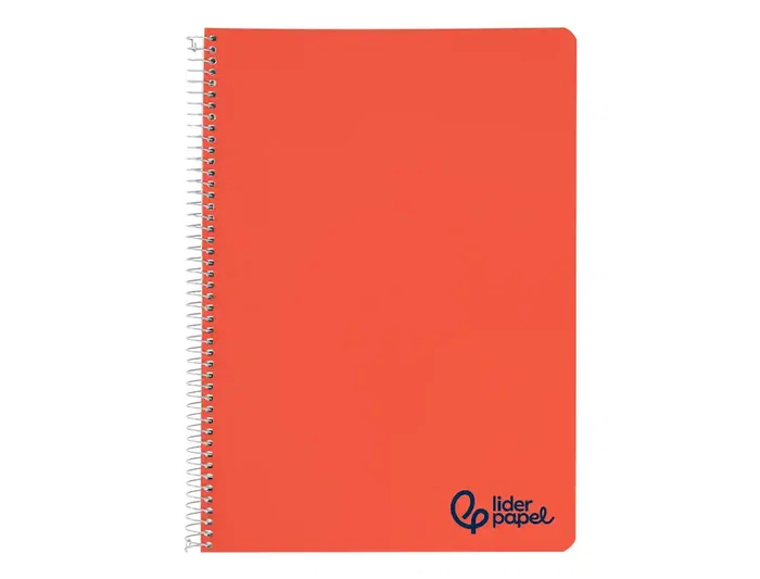 Liderpapel Cuaderno espiral wonder A5, tapa plástico, 80 hojas, 90g, milimetrado, colores surtidos