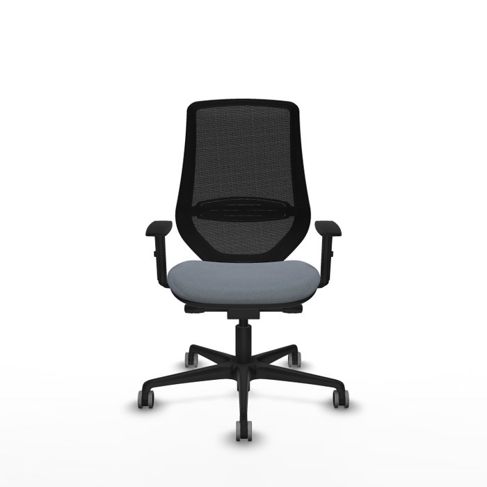 PIQUERAS Y CRESPO Silla de oficina Mardos Gris con mecanismo Sincro/Traslack