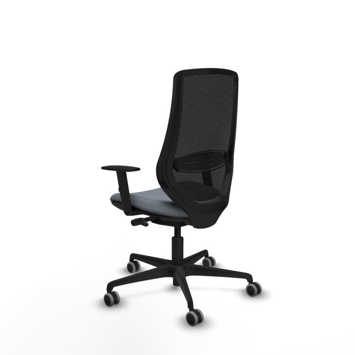 PIQUERAS Y CRESPO Silla de oficina Mardos Gris con mecanismo Sincro/Traslack