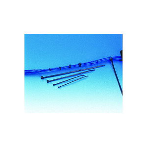 Hellermann T80L-PA66W-BK(100) Bridas de poliamida 390x4,7mm negro