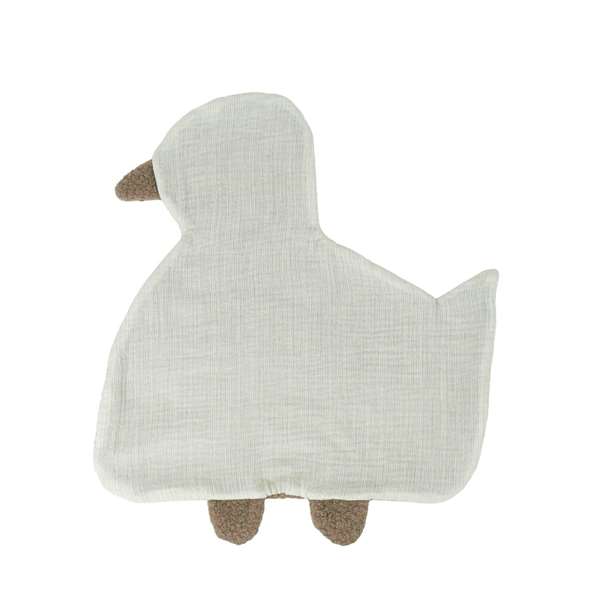 BabyTo - Muñeca Elegance de Peso Marrón con Manta, Muñeca de Peluche o Juguete Terapéutico de 35 cm