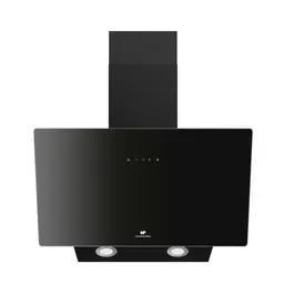 Continental Edison Campana Decorativa Inclinada CEHDI60B, Clasificación Energética A+++, L60 cm, Negro