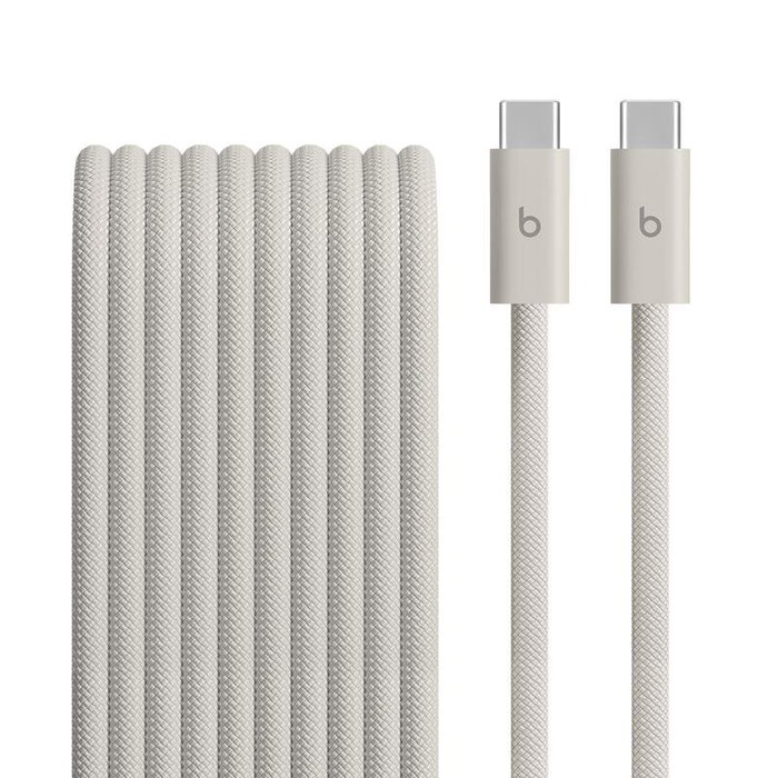 Apple Cable Beats 240W USB-C a USB-C trenzado de 3 m - Surge Stone Apple Cable Beats 240W USB-C a USB-C trenzado de 3 m - Surge Stone