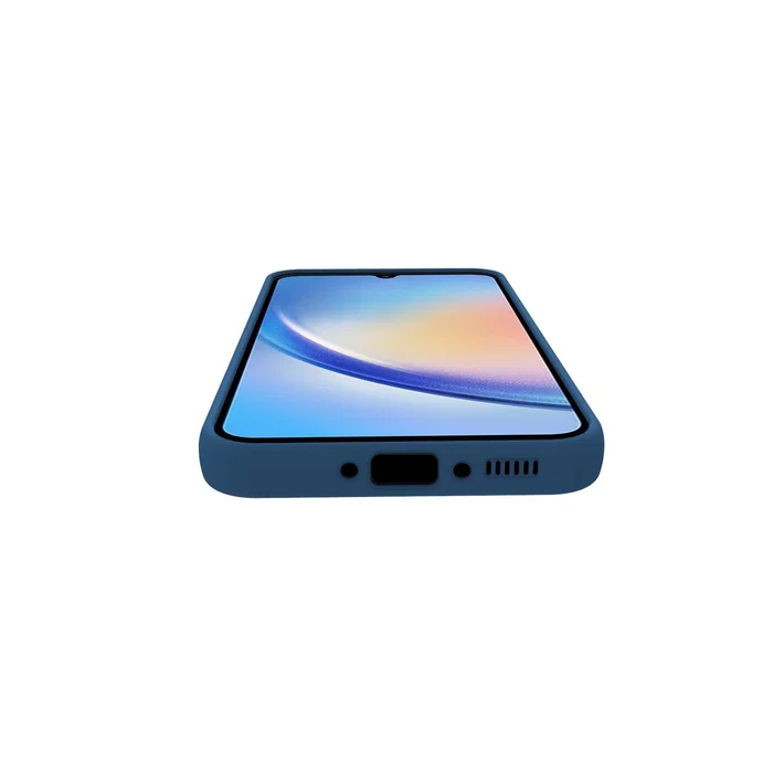 Celly CROMO1036BL Funda Protectora para Samsung Galaxy A34 5G (6.6") Azul - Resistente a Golpes y Rayones - Material TPU, Silicona y Microfibra