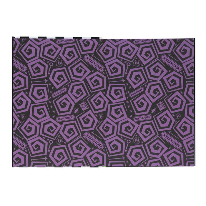 ERIK Cuaderno A5 Premium Beetlejuice con 96 Hojas, Tapa Dura y Hoja de Pegatinas