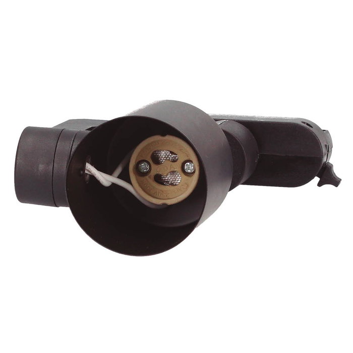 GSC Evolution Foco carril monofásico GU10 Negro GSC Evolution Foco carril monofásico GU10 Negro