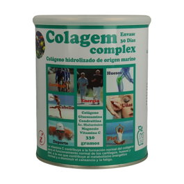 Dis Colageno Complex 330grs - Suplemento Nutricional Marino con Magnesio para Huesos, Articulaciones y Piel