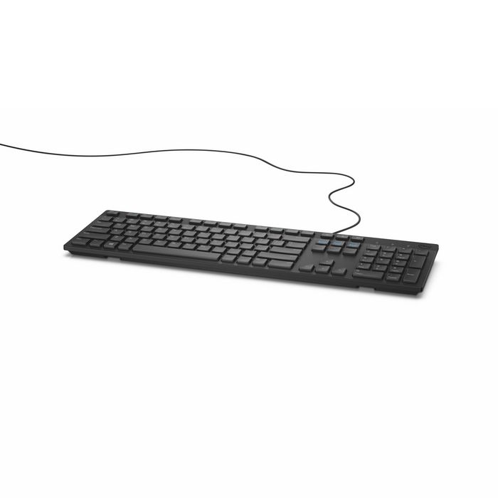 Dell Teclado Multimedia KB216 con Cable - US International QWERTY - Negro