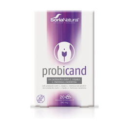 Soria Natural Probicand 20 cápsulas