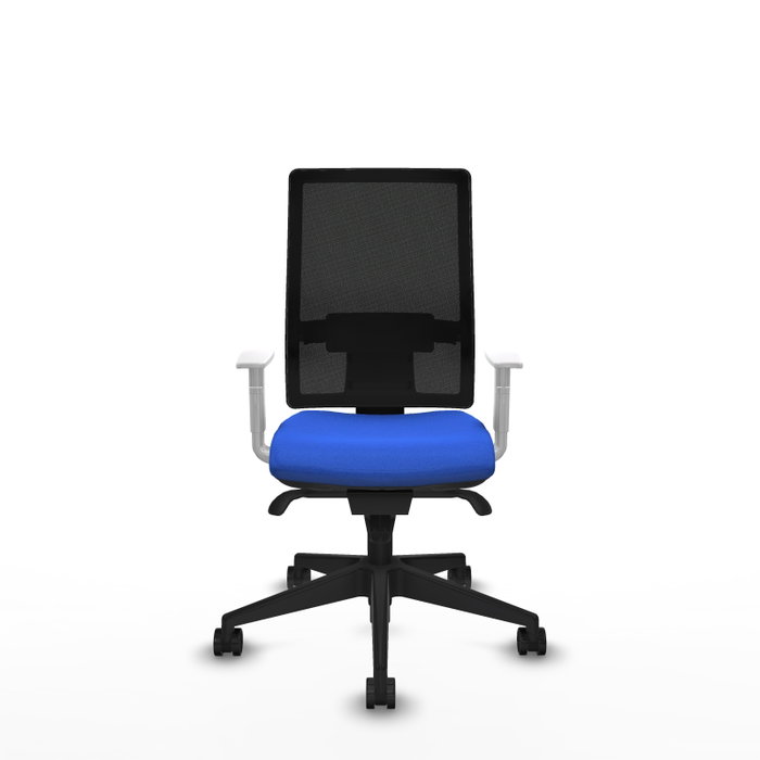 PIQUERAS Y CRESPO Silla de oficina Horna con mecanismo Sincro, Azul y Negro