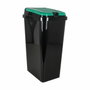 Cubo de Basura para Reciclaje Tontarelli Verde 45 L (6 Unidades)