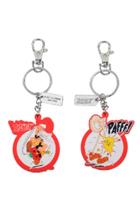 Asterix Pafff Llavero Reversible Goma Asterix