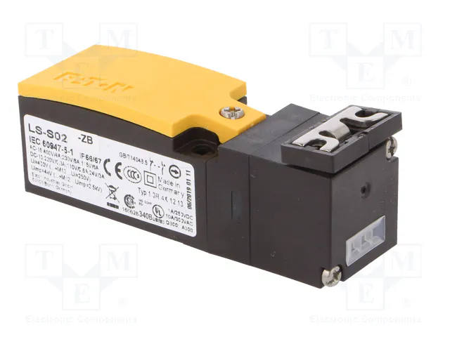 EATON ELECTRIC Interruptor de seguridad LS-ZB con llave, NC x2, IP66