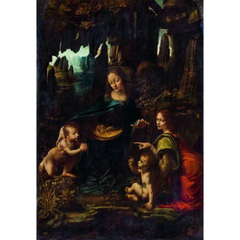 Clementoni Puzzle La Virgen de las Rocas Museo Leonardo 1000 Piezas 70x50cm