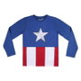 Pijama Largo Single Jersey Avengers Capitan America Rojo 14 Años