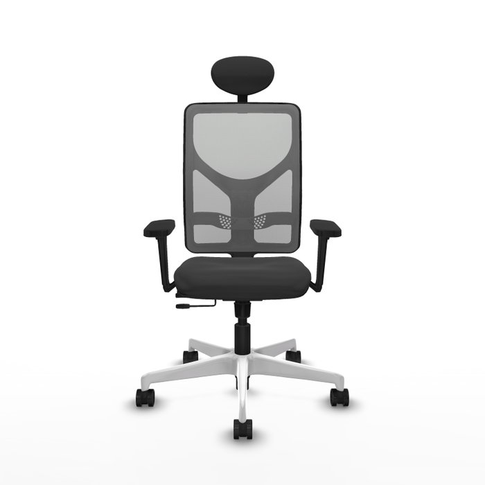 PIQUERAS Y CRESPO Silla de oficina Motilla con mecanismo Sincro/Traslack Gris