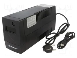 Qoltec Monolith 53978 650VA 360W con LCD, USB y RJ45