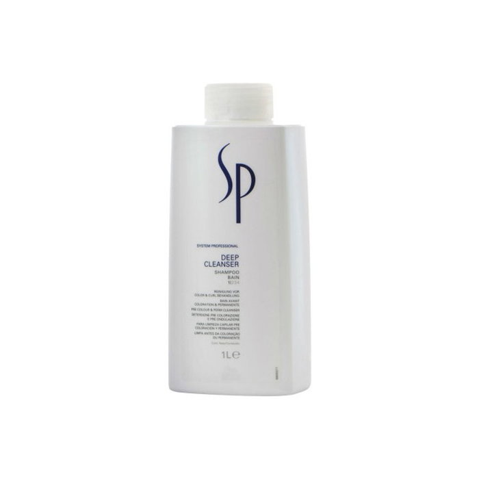 Wella Sp Deep Cleanser Champú Limpieza Capilar Pre Coloración y Permanente 1000ml Wella Sp Deep Cleanser Champú Limpieza Capilar Pre Coloración y Permanente 1000ml
