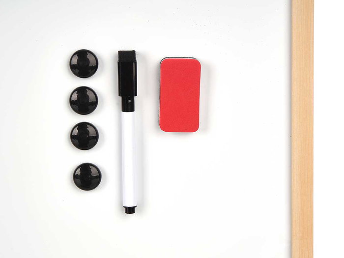 Pincello Tablero Pizarra Blanca 40x60 cm Blanco (Set de 12)