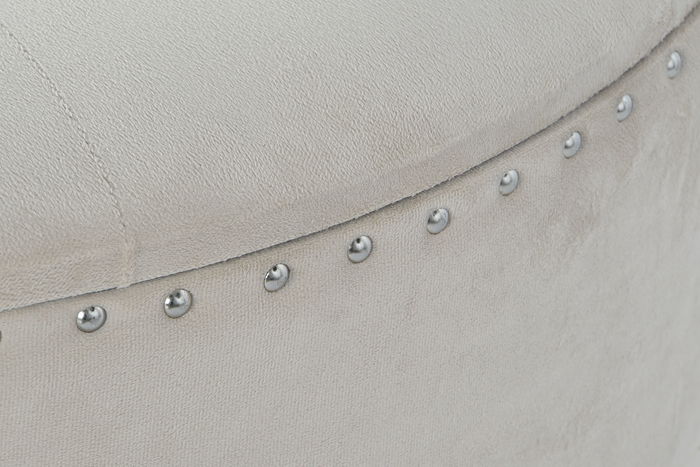 DKD Home Decor Descalzadora Beige Plateado 80 x 43 x 80 cm