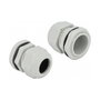 DeLOCK Prensacables PG25 Gris, Pack de 10 unidades
