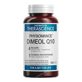 THERASCIENCE Dimeol Q10 Suplemento Colesterol Vegetal Monacolina K 180 Comp.