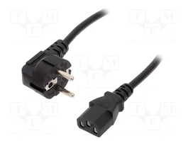 Akyga Cable de Alimentación IEC C13 a CEE 7/7 1.5m AK-PC-01A