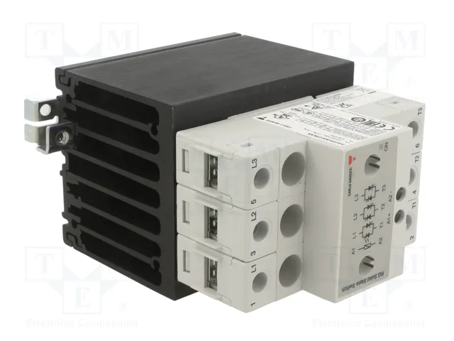 CARLO GAVAZZI RGC3A60D25KKE Relé semiconductor trifásico 25A 42-660VAC