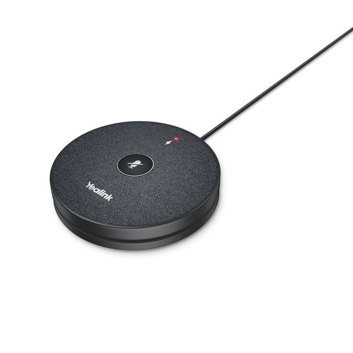 Yealink VCM36-W Micrófono Inalámbrico para Escritorio Negro