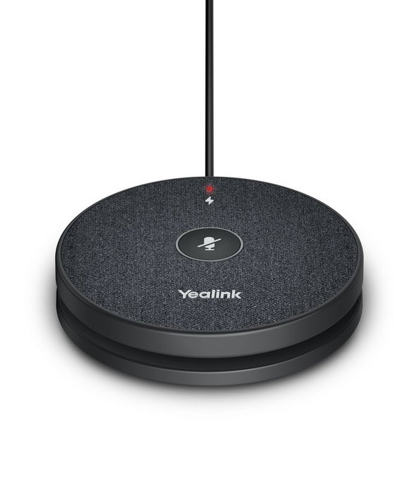 Yealink VCM36-W Micrófono Inalámbrico para Escritorio Negro