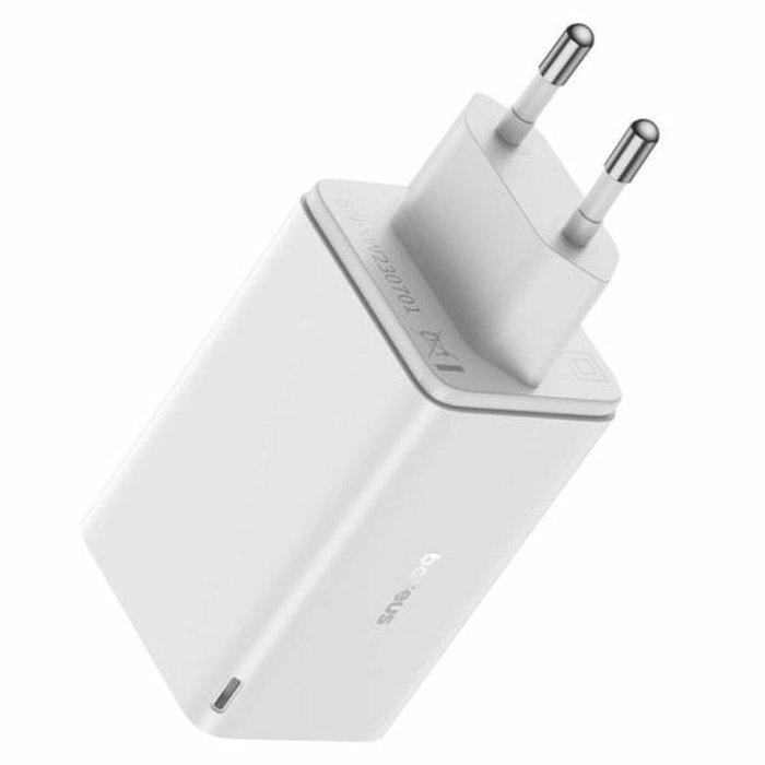 Baseus GaN6 Pro Fast Charger 65W 2xUSB-C + 2xUSB Blanco con cable USB-C 100W