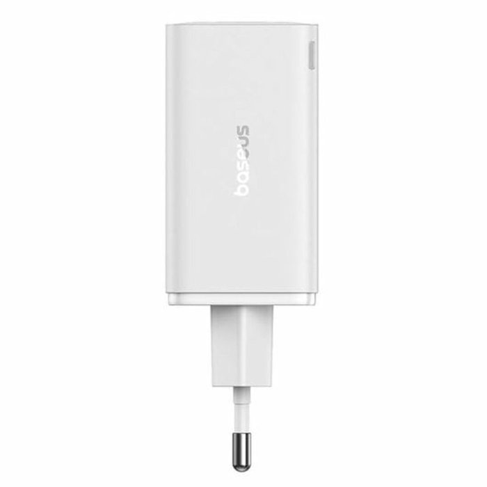 Baseus GaN6 Pro Fast Charger 65W 2xUSB-C + 2xUSB Blanco con cable USB-C 100W
