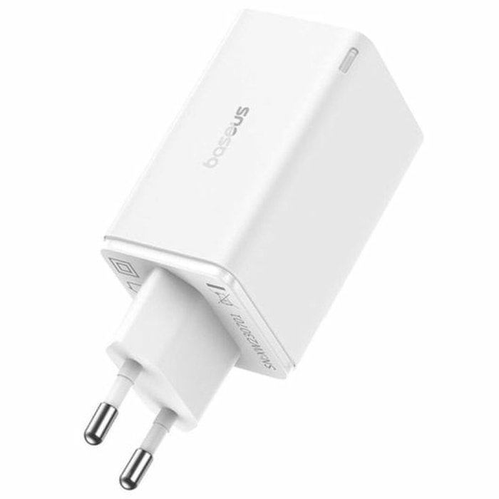 Baseus GaN6 Pro Fast Charger 65W 2xUSB-C + 2xUSB Blanco con cable USB-C 100W