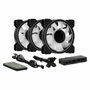 Aerocool Mirage 12Cm Argb Fan Kit, 3X Argb Infinite Mirror Fan + H66F Controller