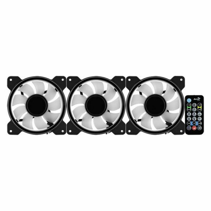 Aerocool Mirage 12Cm Argb Fan Kit, 3X Argb Infinite Mirror Fan + H66F Controller Aerocool Mirage 12Cm Argb Fan Kit, 3X Argb Infinite Mirror Fan + H66F Controller