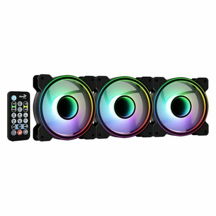 Aerocool Mirage 12Cm Argb Fan Kit, 3X Argb Infinite Mirror Fan + H66F Controller Aerocool Mirage 12Cm Argb Fan Kit, 3X Argb Infinite Mirror Fan + H66F Controller