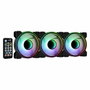 Aerocool Mirage 12Cm Argb Fan Kit, 3X Argb Infinite Mirror Fan + H66F Controller
