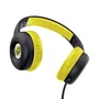 Trust Auriculares Diadema Alámbrico para Niños Nouna Kids Negro y Amarillo con Micrófono Integrado y Conector 3.5 mm