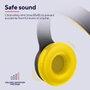 Trust Nouna Kids Auriculares Infantiles con Micrófono Negros