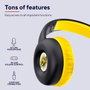 Trust Nouna Kids Auriculares Infantiles con Micrófono Negros