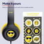 Trust Nouna Kids Auriculares Infantiles con Micrófono Negros