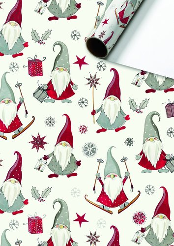 STEWO Papel de Regalo Rollo Navidad Nisse (Set de 6) STEWO Papel de Regalo Rollo Navidad Nisse (Set de 6)