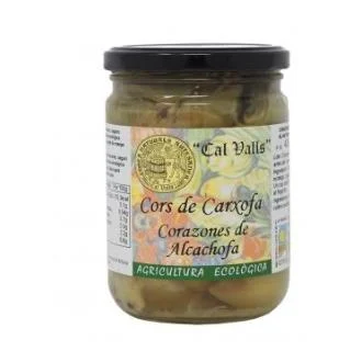 CAL VALLS Corazones de Alcachofa ECO 250g CAL VALLS Corazones de Alcachofa ECO 250g