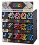 POSCA Expositor de Marcadores de Pintura PC-1M, PC-3M, PC-5M de 112 Piezas Surtidas