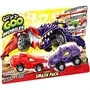 Moose Toys MOO0630996426753 Vehículos en Miniatura Goo Mobiles Blazagon vs Treads Shredz